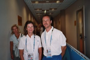 Alexander Knecht mit Königin Sylvia von Schweden 2004